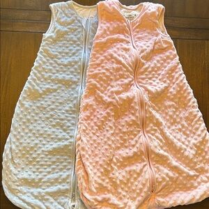 Cozy Kids Sleep Sacks in Pink and Blue